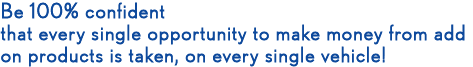 How would it feel to be 100% confident that evey customeris being offered every product, every time?